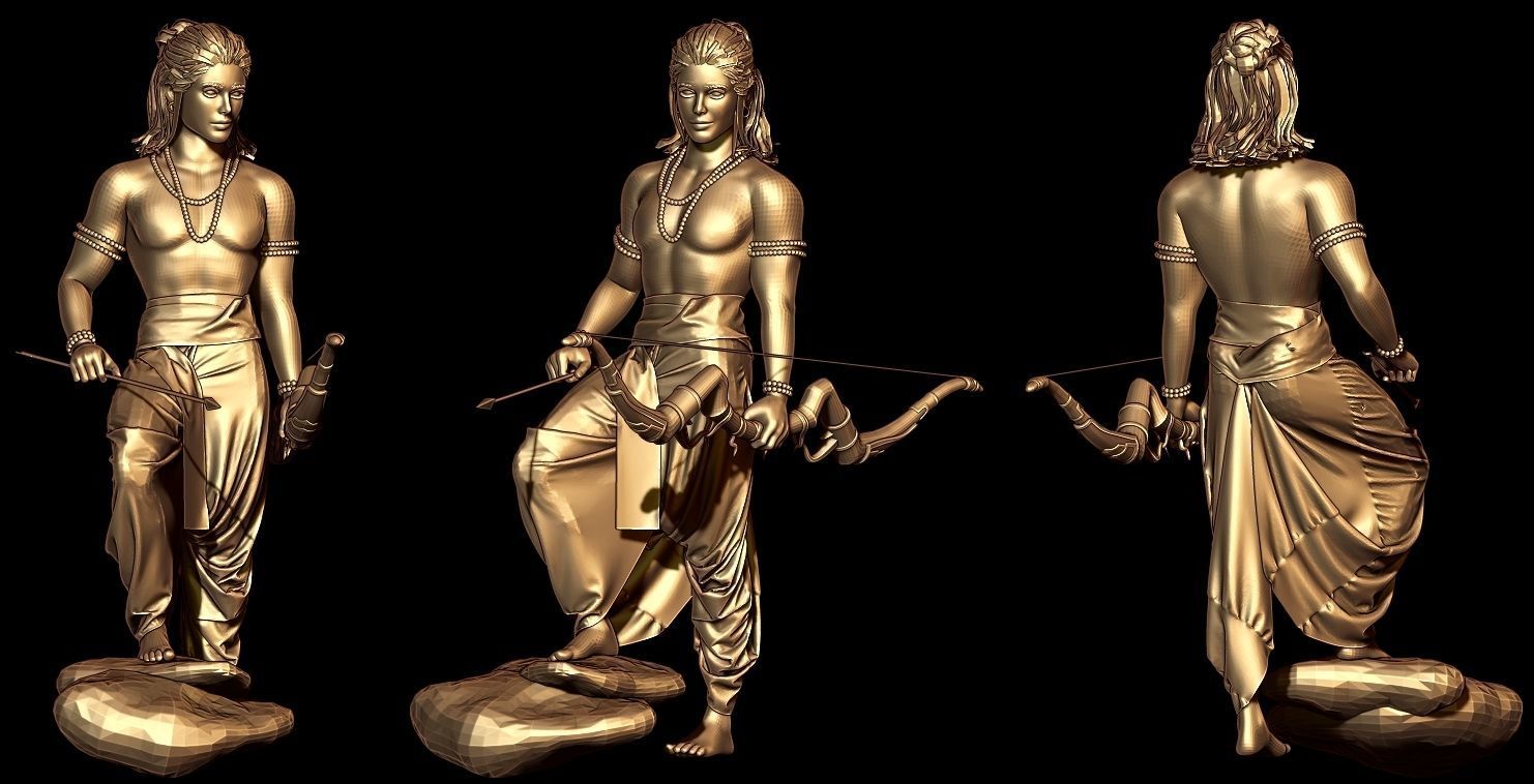 Rama INDIAN GOD 3D 3D print model