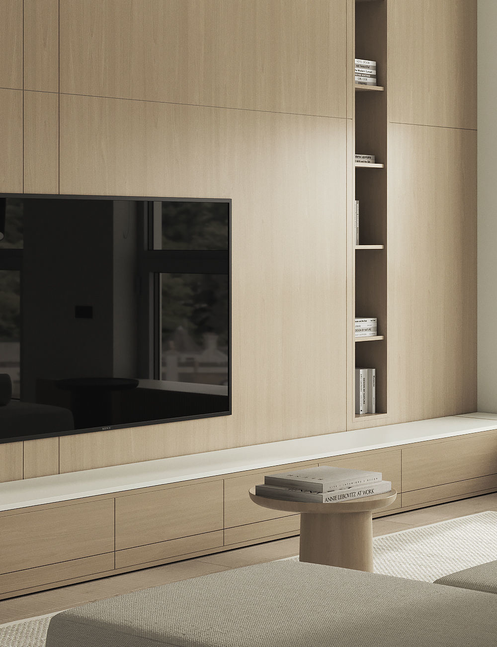 Minimalistic interior 3D model_7