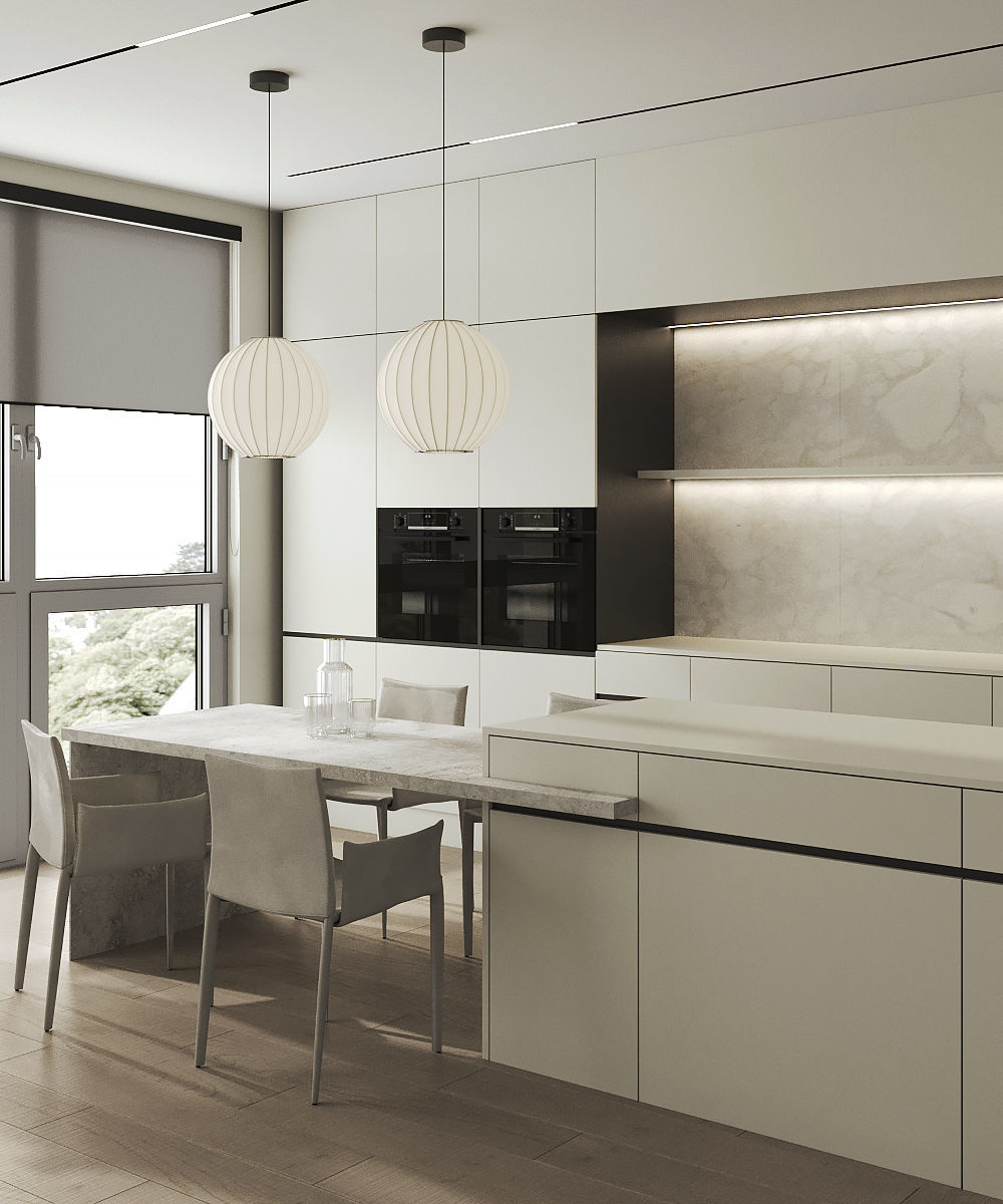 Minimalistic interior 3D model_9