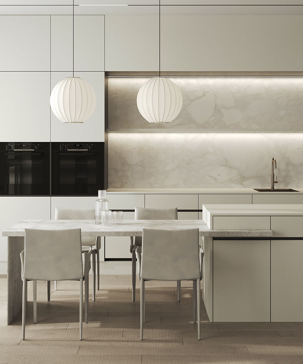 Minimalistic interior 3D model_10