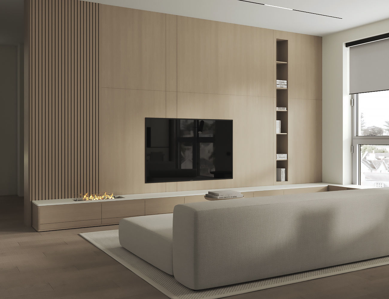 Minimalistic interior 3D model_1