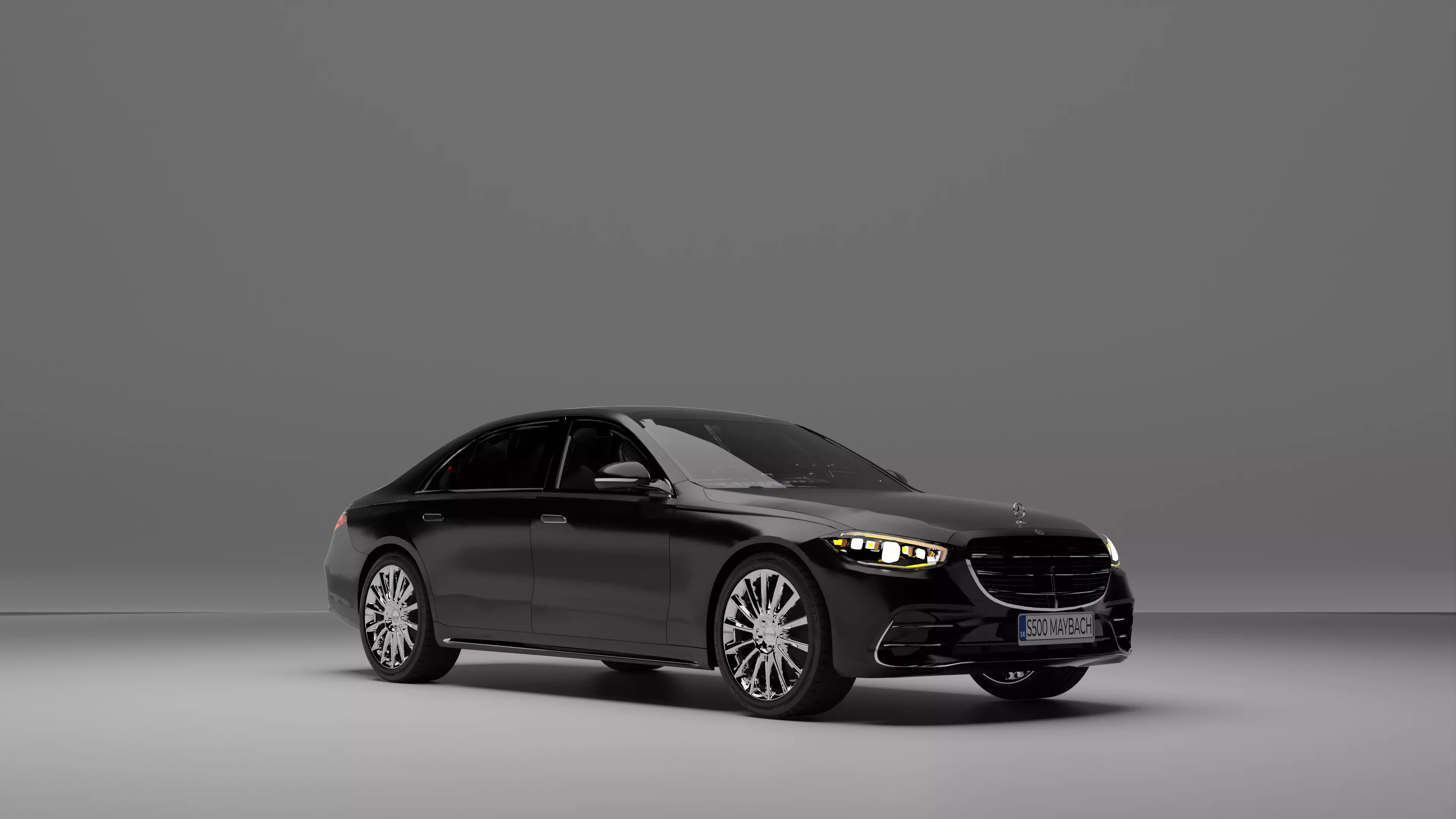 Mercedes S500 Maybach 3D model