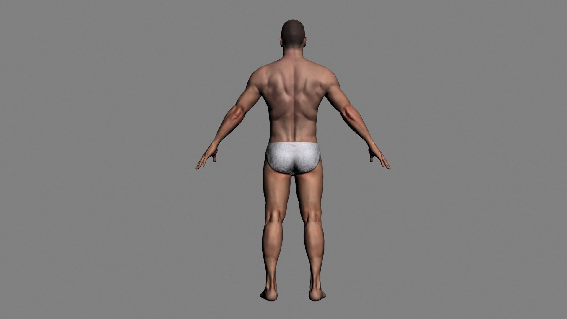 Male01 Low-poly 3D model_19