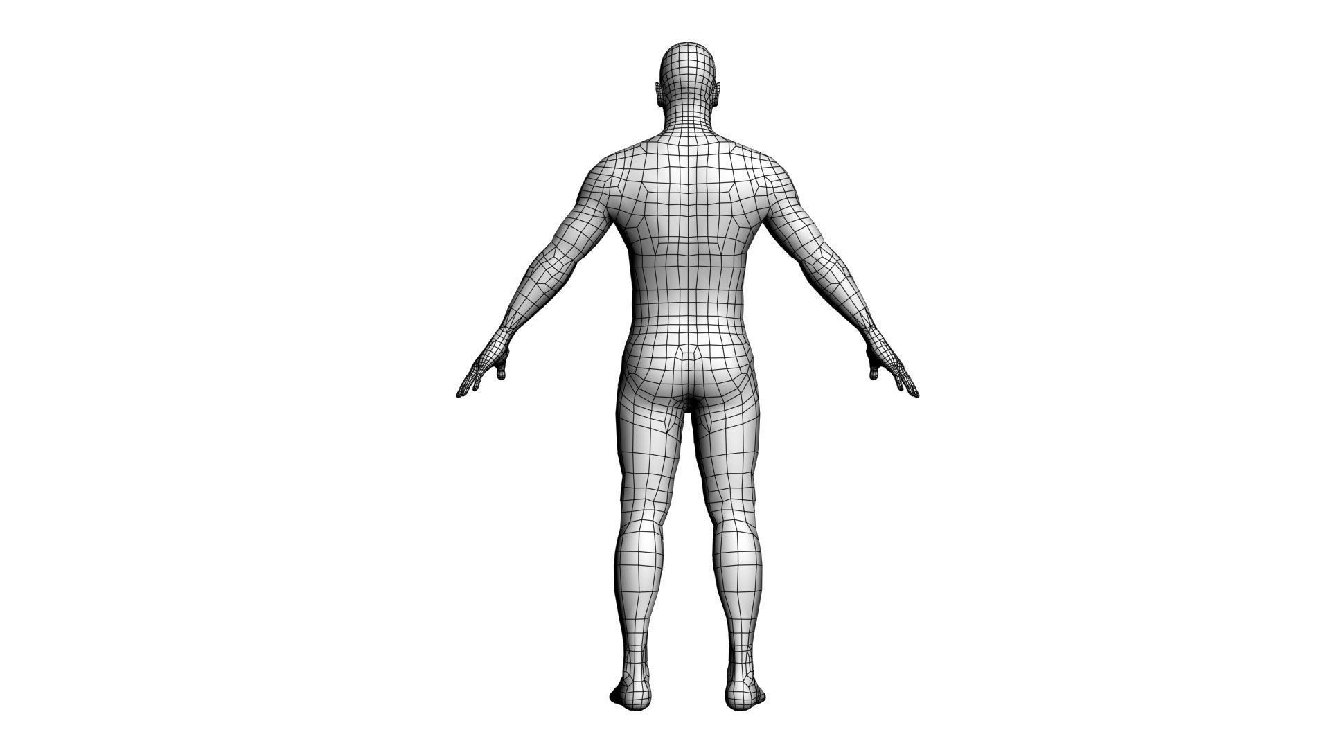 Male01 Low-poly 3D model_23