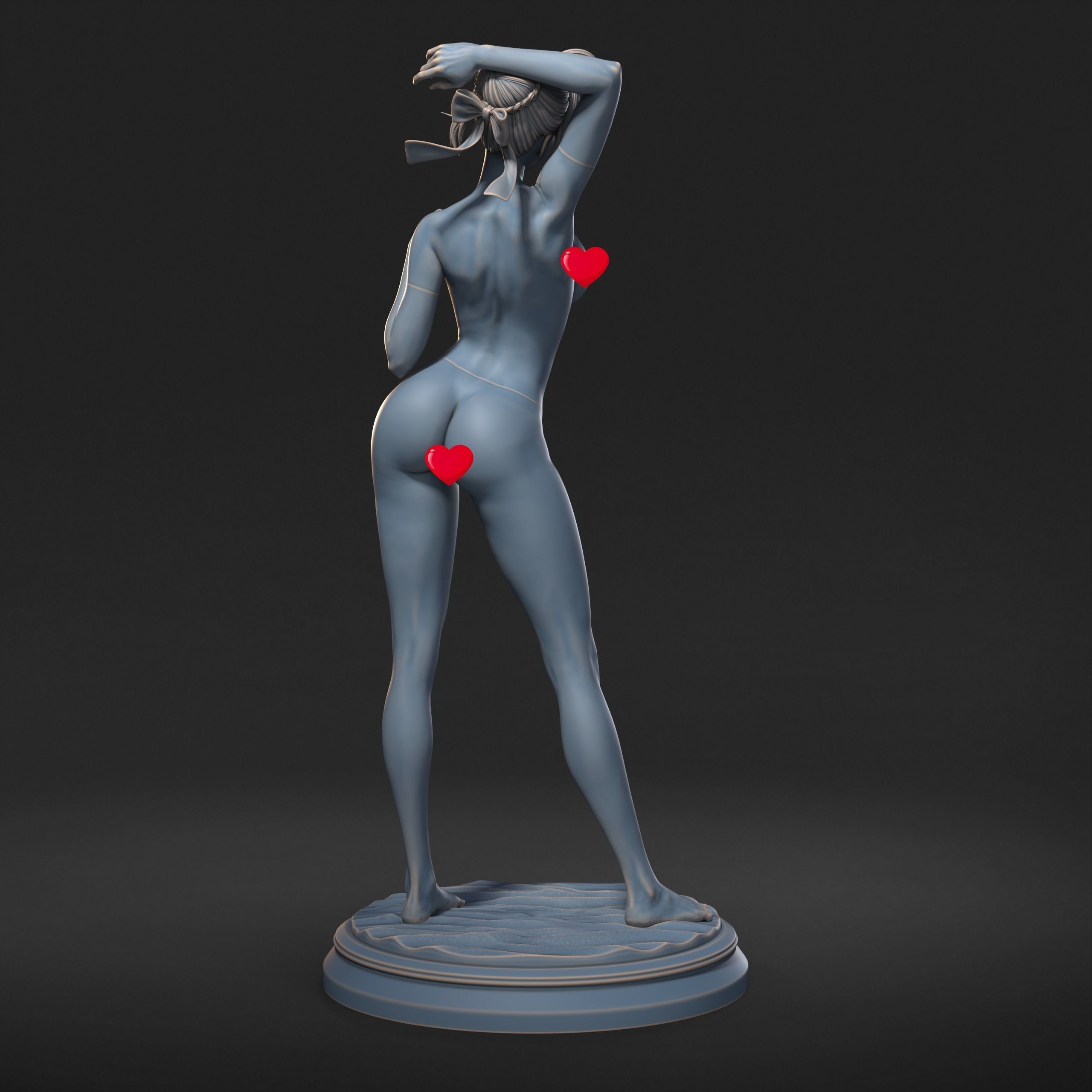 Fate Artoria Pendragon Saber Bikini Swimsuit 3D print model_23