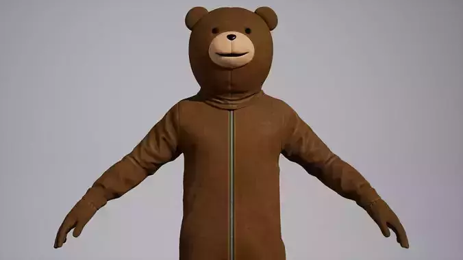 Bear Costume Man