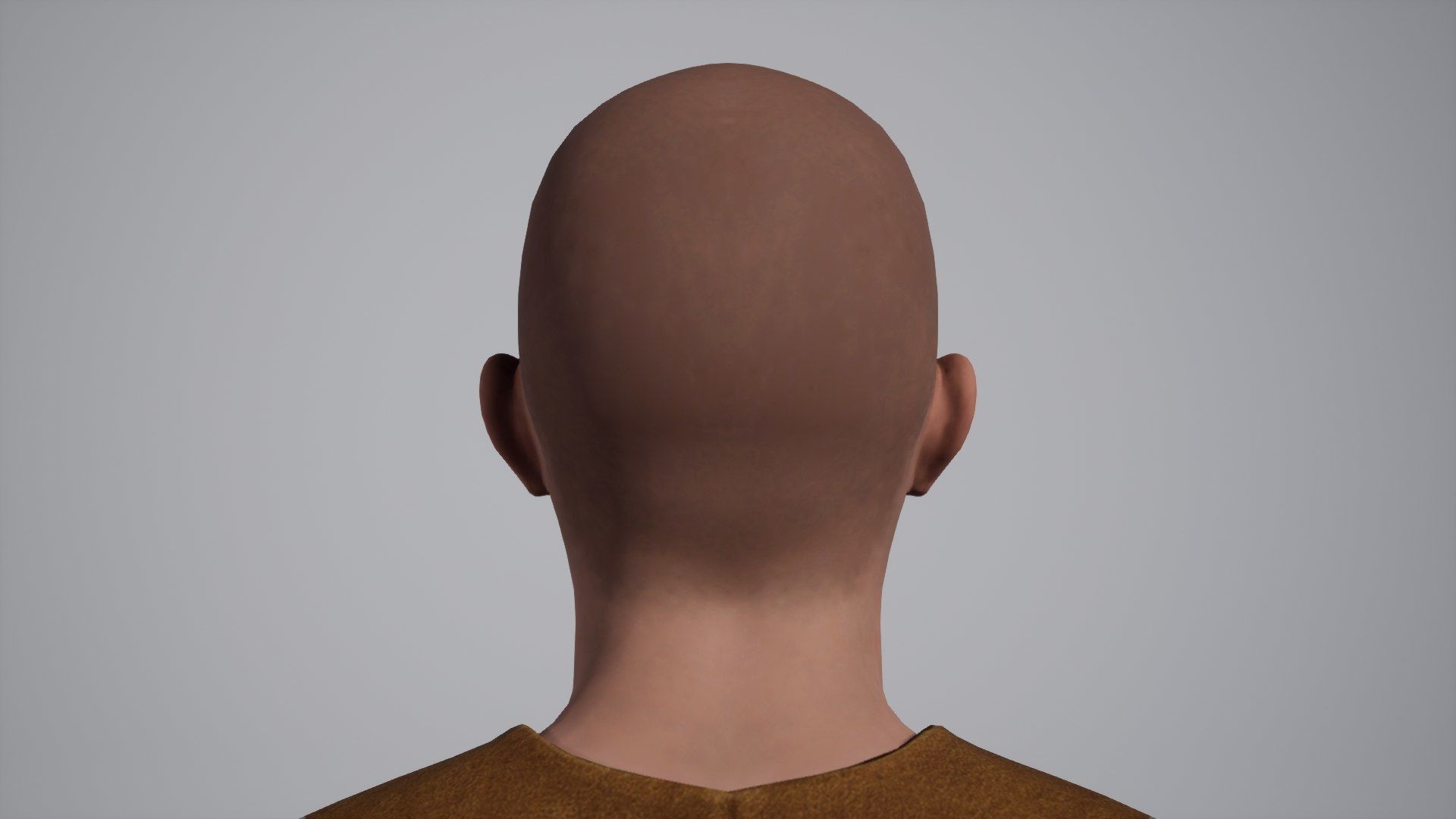 Bear Costume Man Low-poly 3D model_28