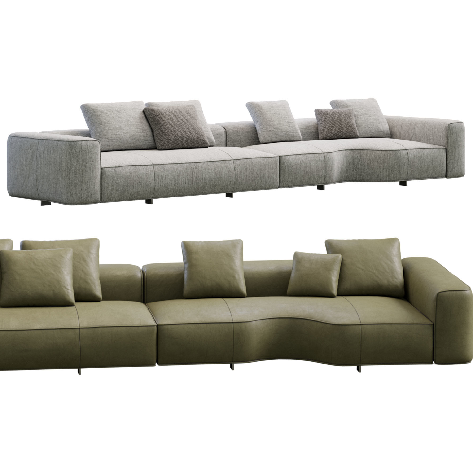 Yves Sofa  3D model_9