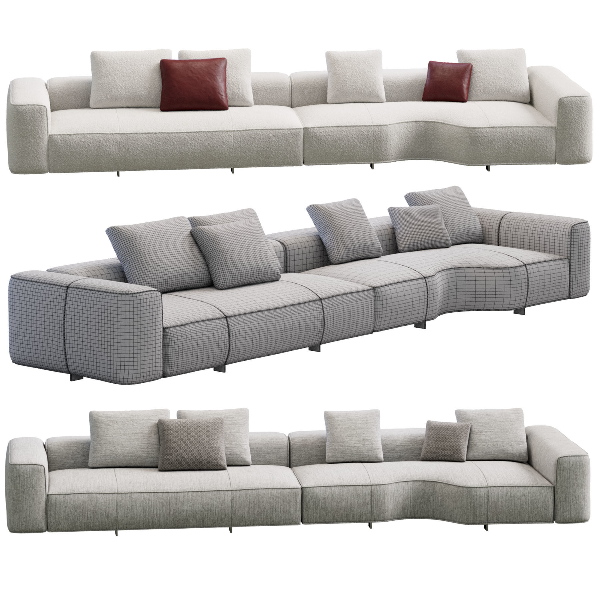 Yves Sofa  3D model_10