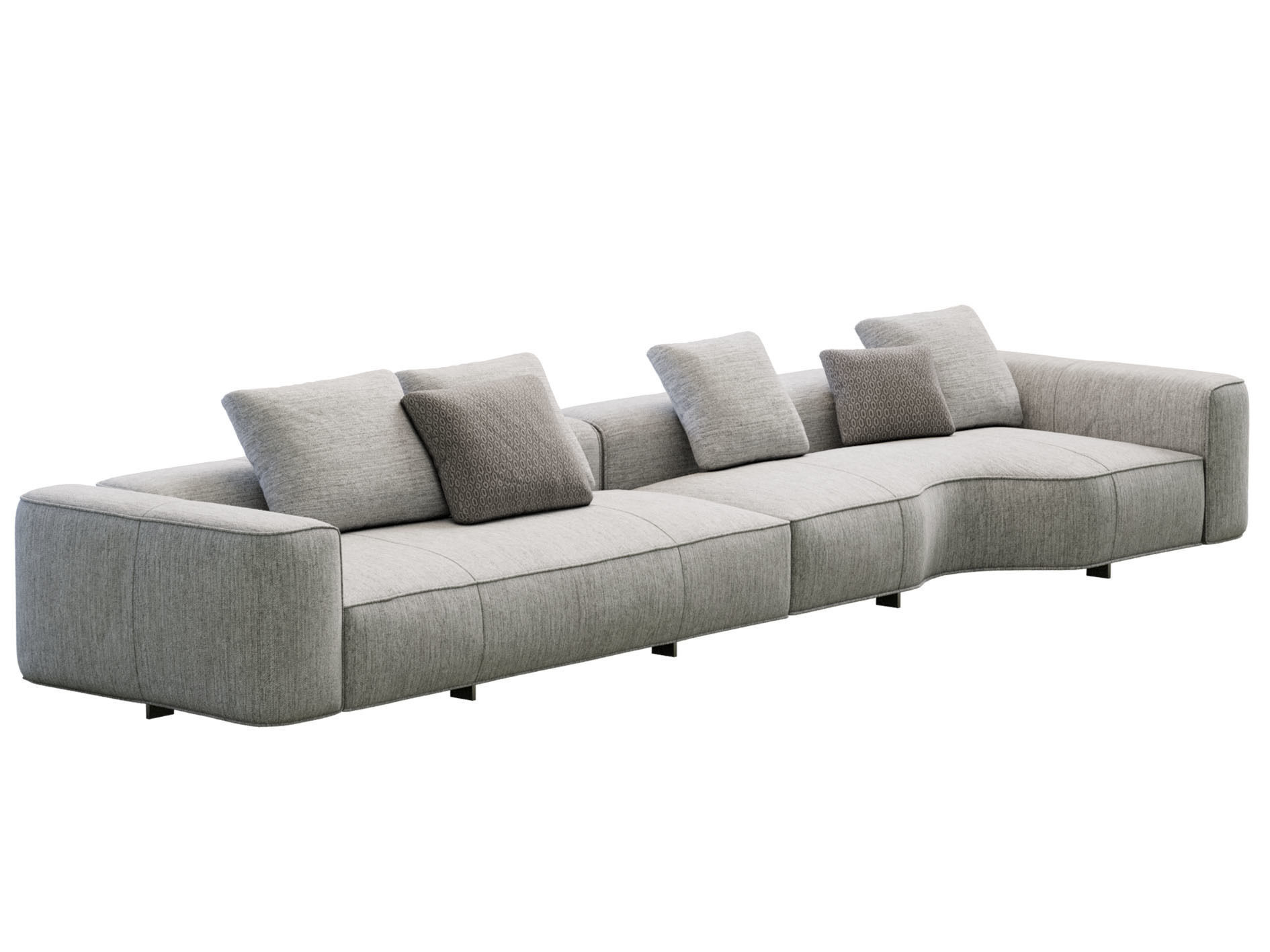 Yves Sofa  3D model_1