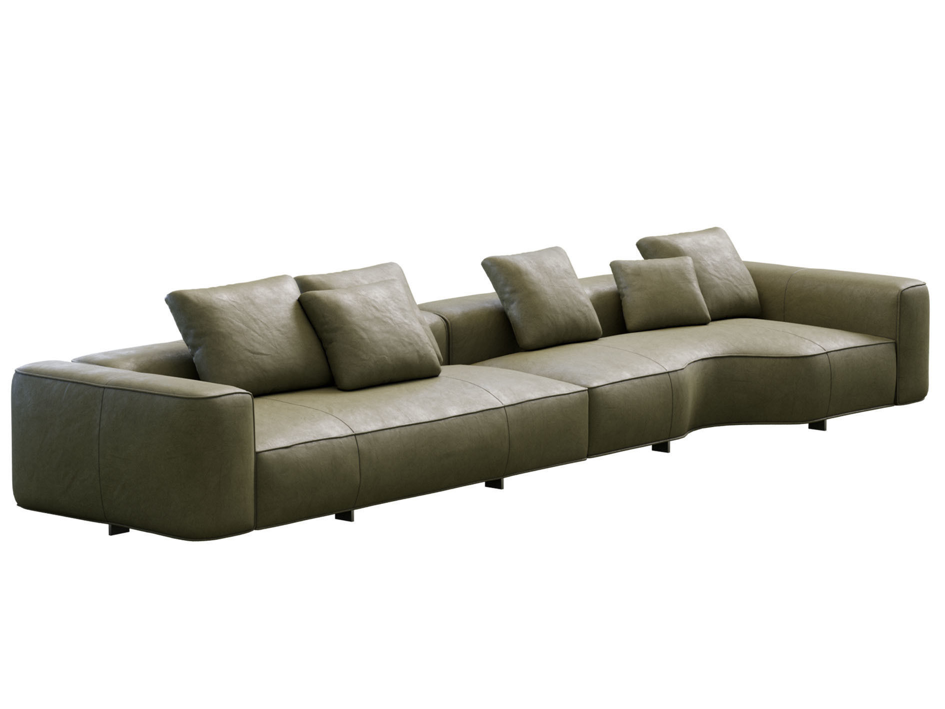 Yves Sofa  3D model_4