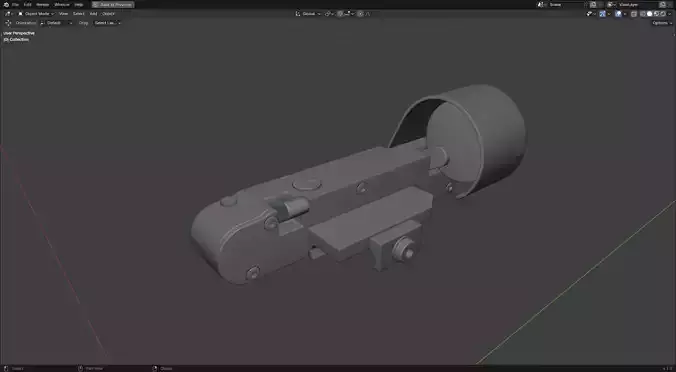 OPK Reflex Sight highpoly
