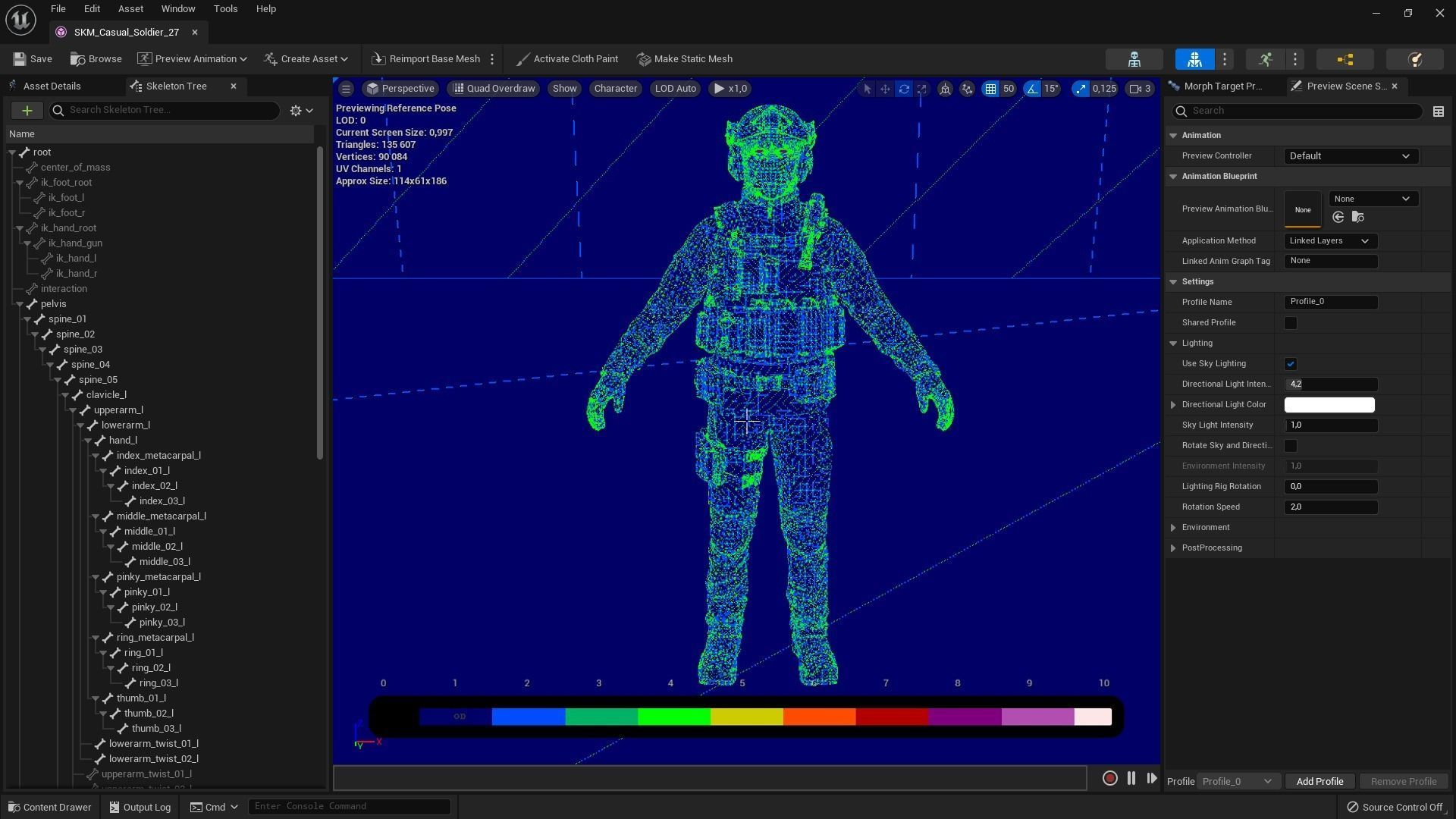 Casual Soldier 27 Low-poly 3D model_4