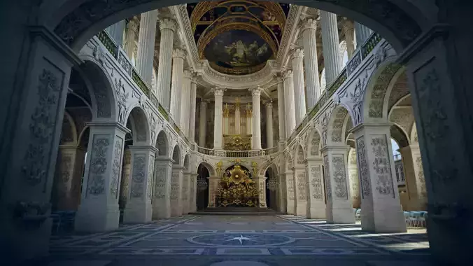 Chateau de Versailles 3D model