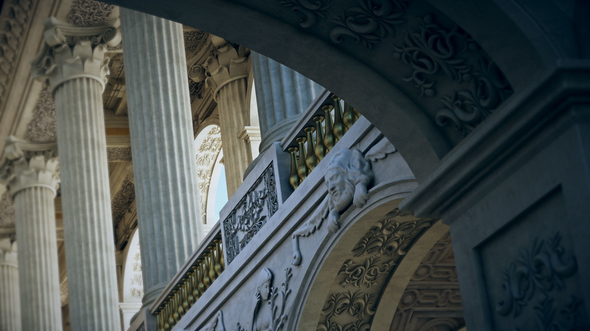 Chateau de Versailles 3D model_4