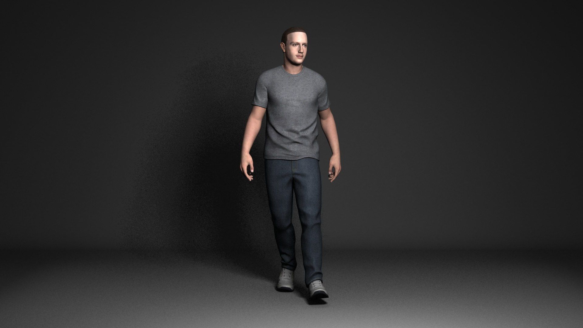 Mark the tech master Low-poly 3D model_6