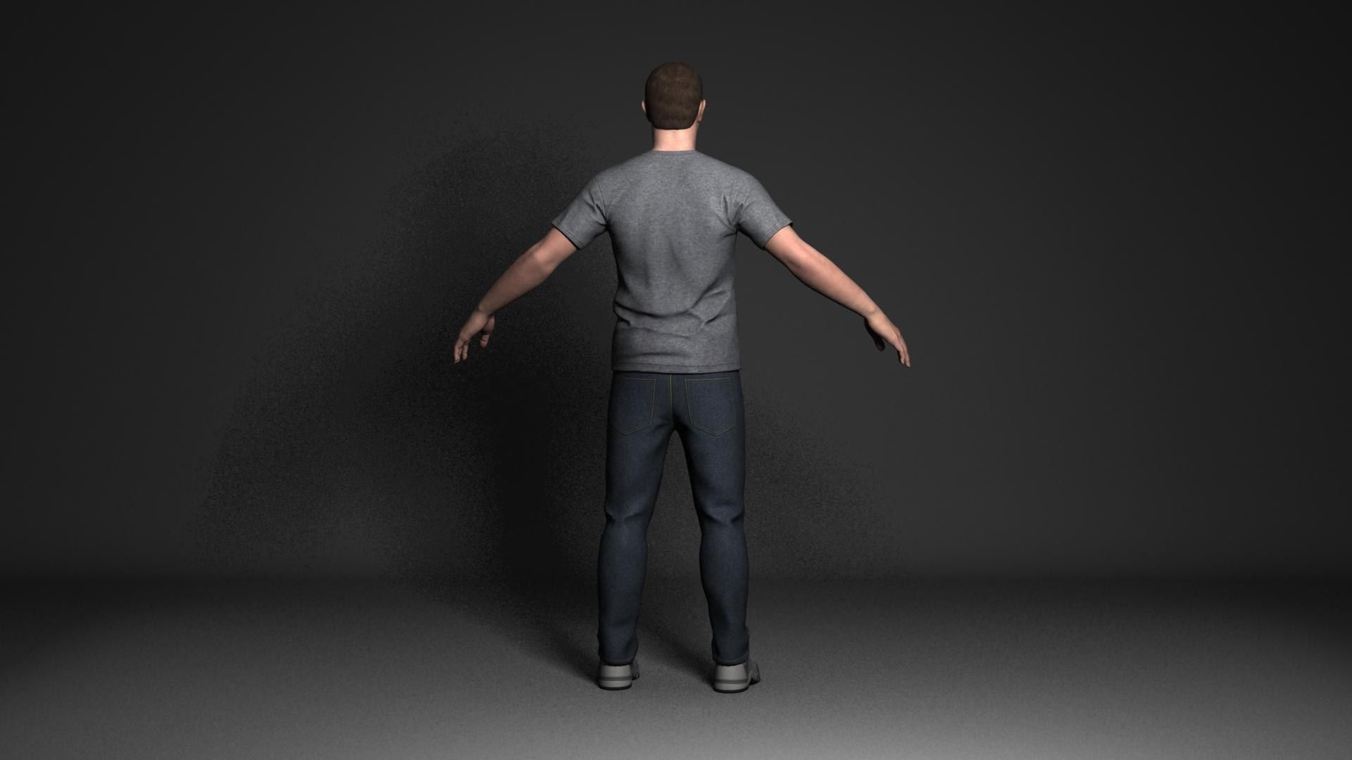 Mark the tech master Low-poly 3D model_5