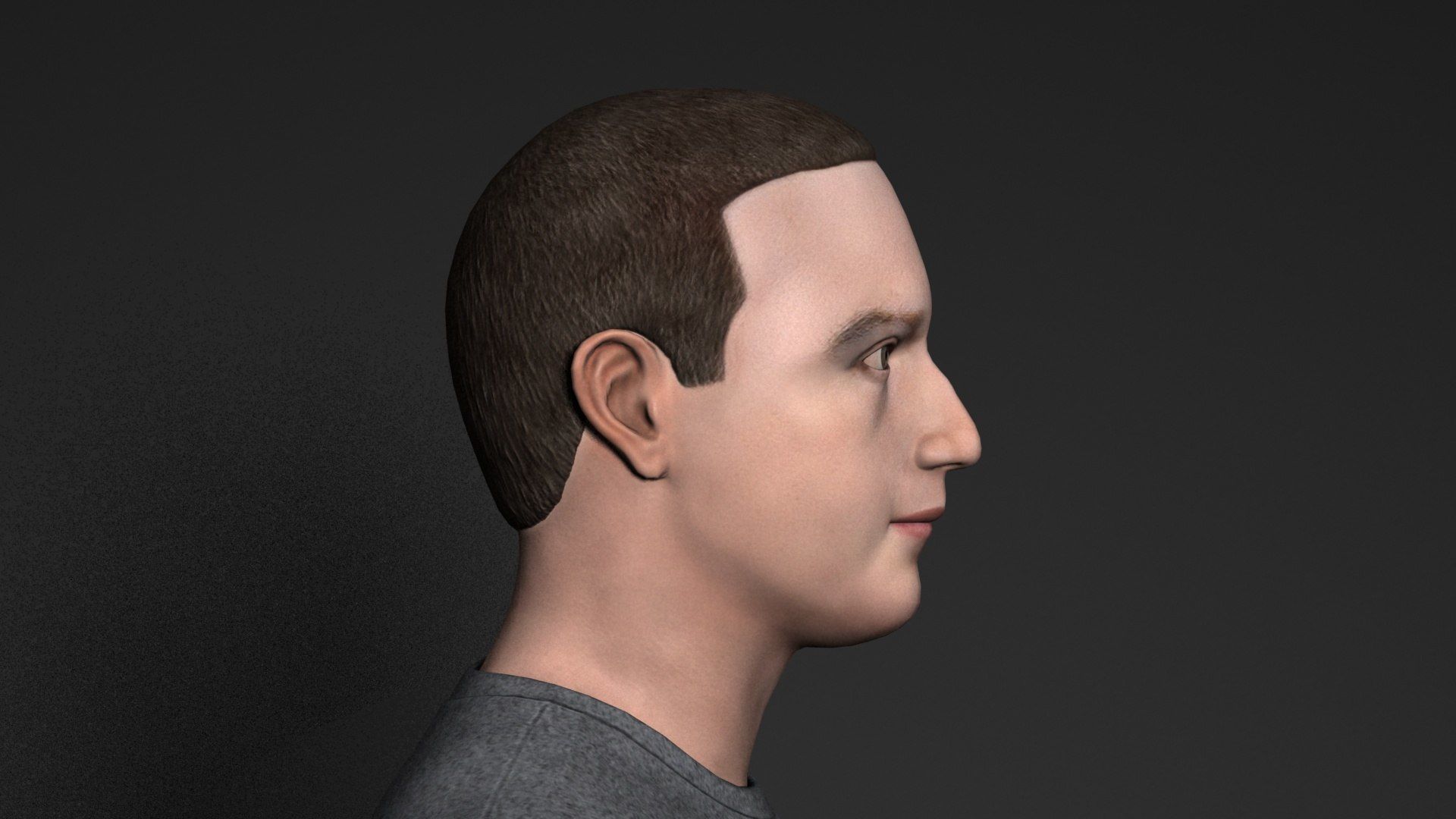 Mark the tech master Low-poly 3D model_14