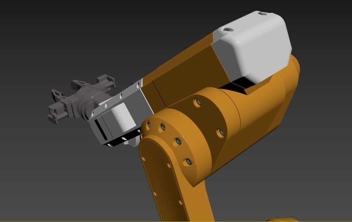 robotic arm 3D model_25