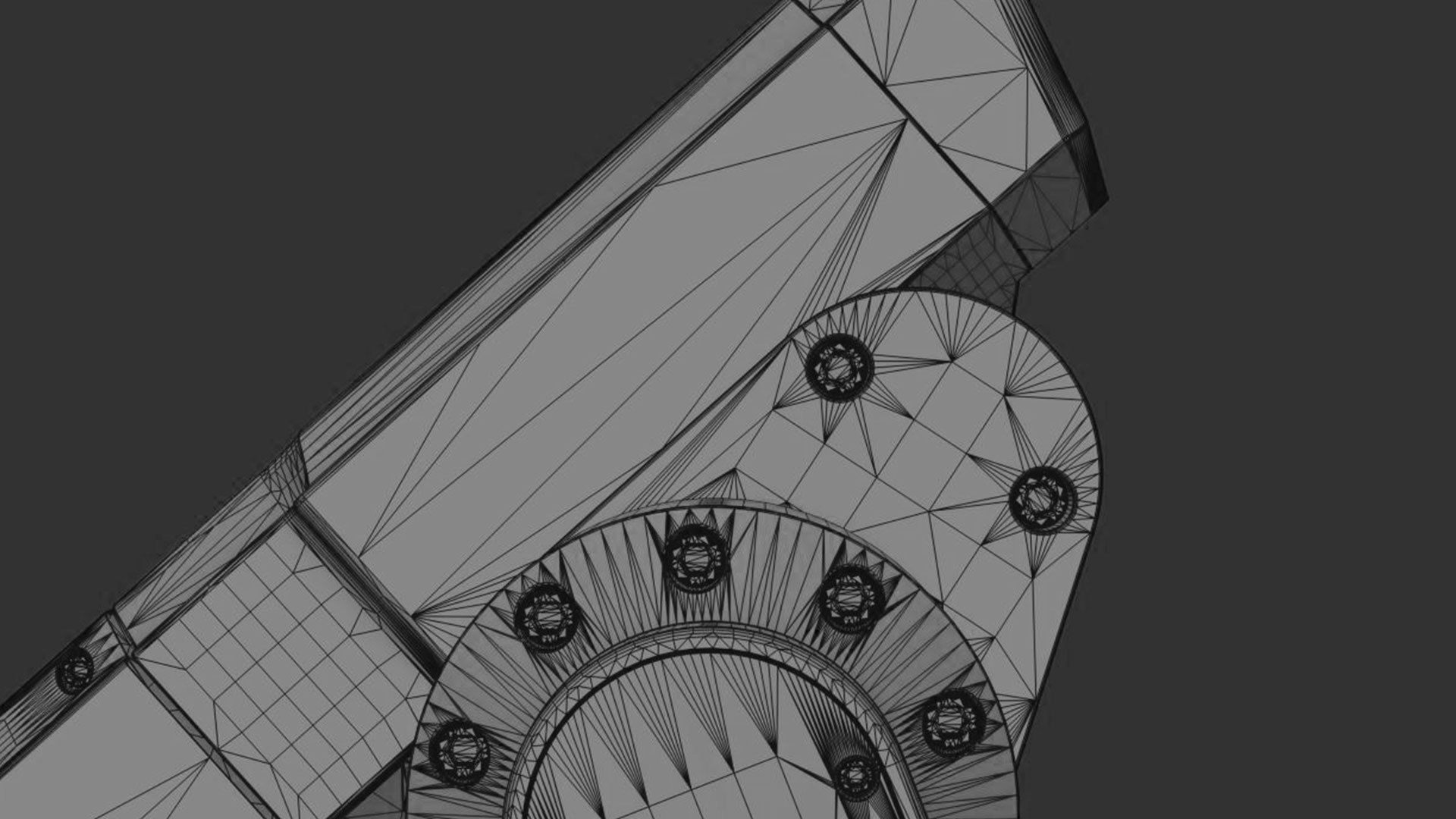 robotic arm 3D model_12