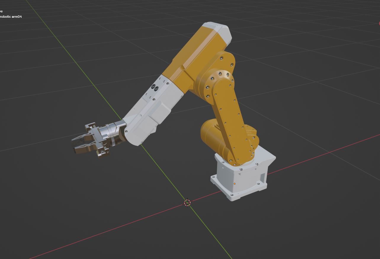 robotic arm 3D model_30