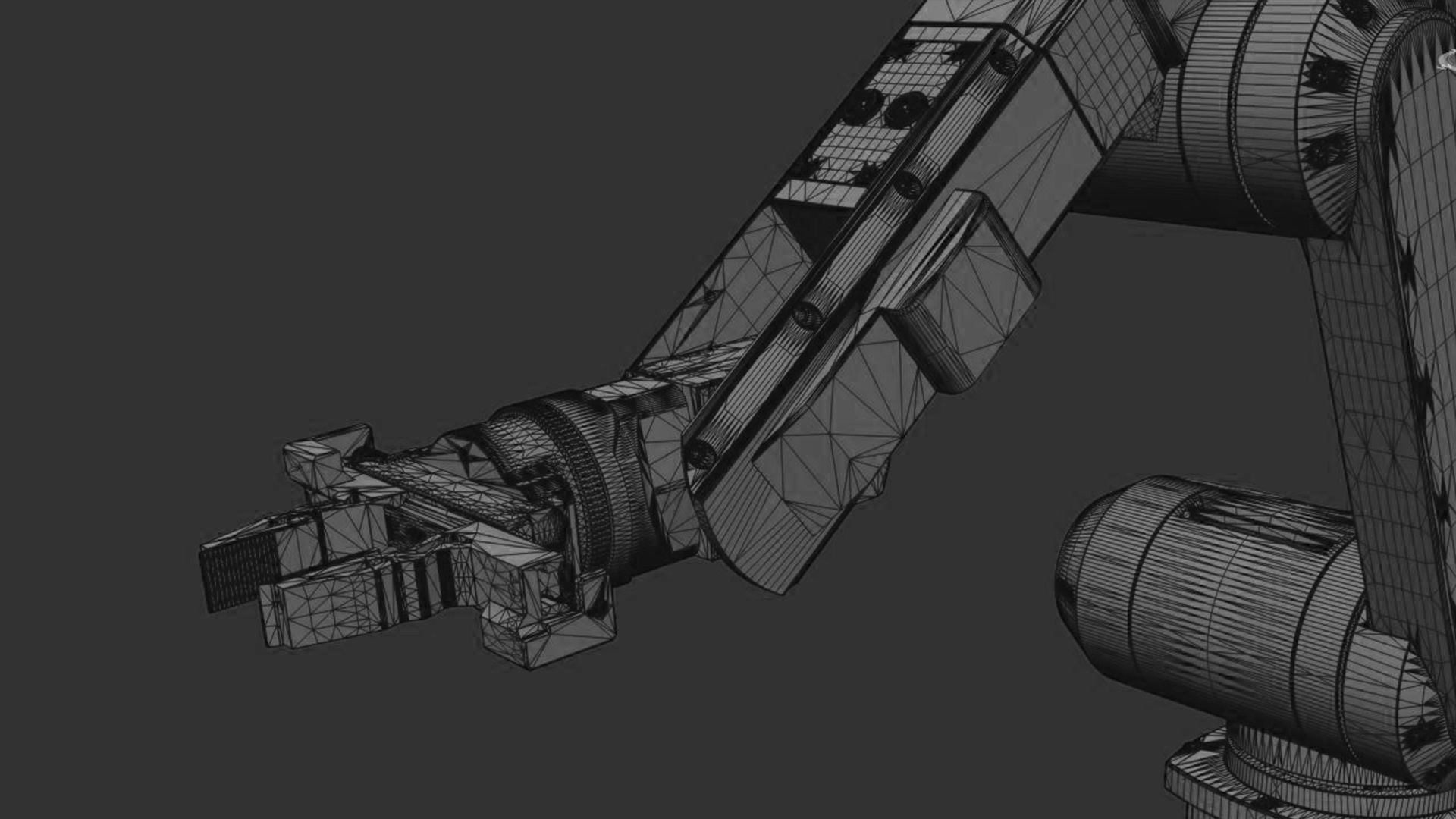 robotic arm 3D model_14