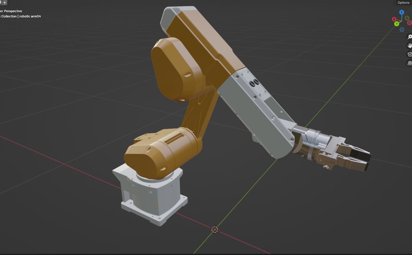 robotic arm 3D model_31
