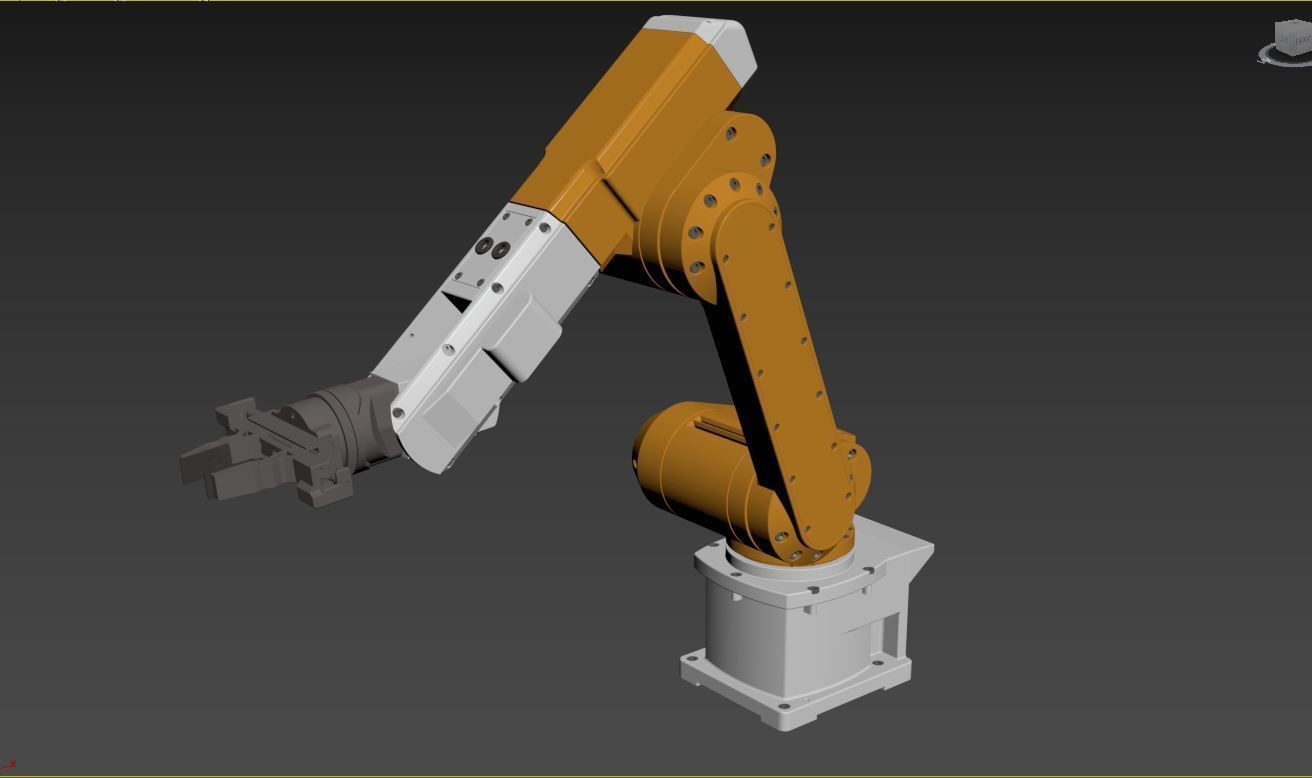 robotic arm 3D model_9