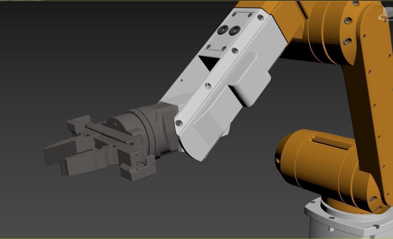 robotic arm 3D model_15