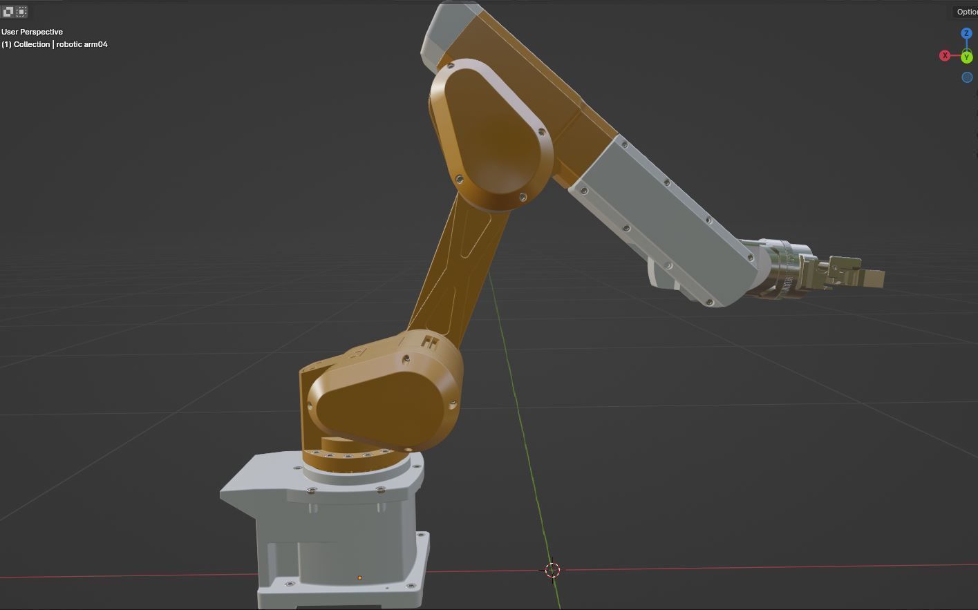 robotic arm 3D model_32