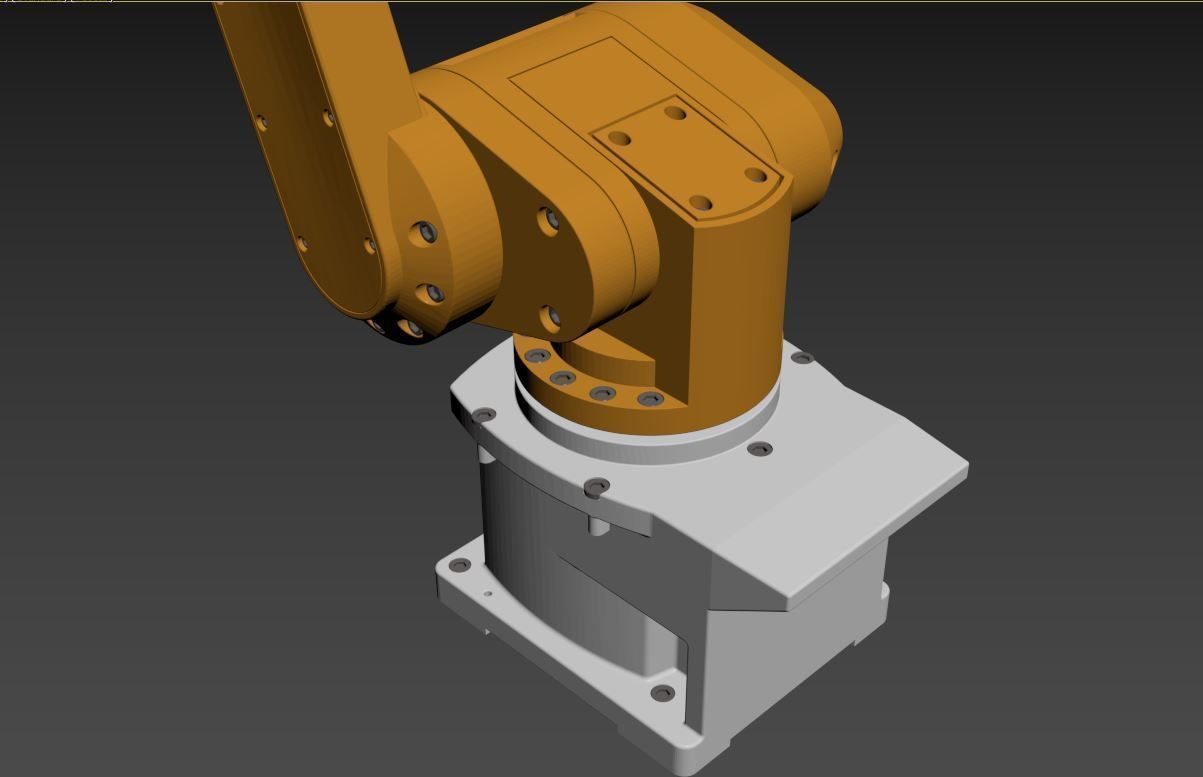 robotic arm 3D model_26