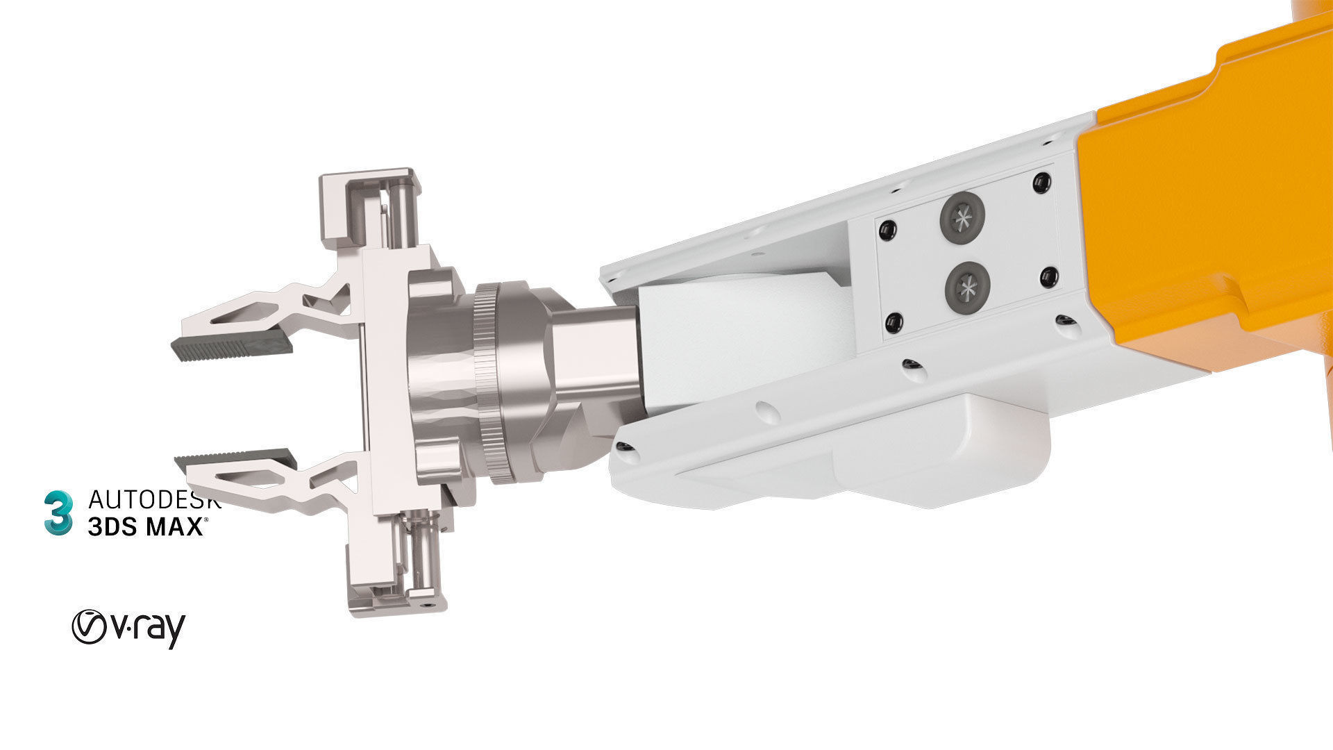 robotic arm 3D model_4