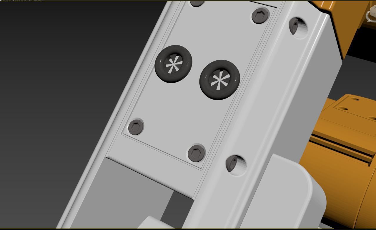 robotic arm 3D model_23