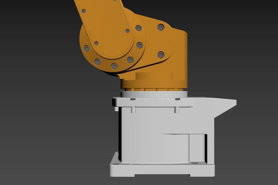 robotic arm 3D model_27