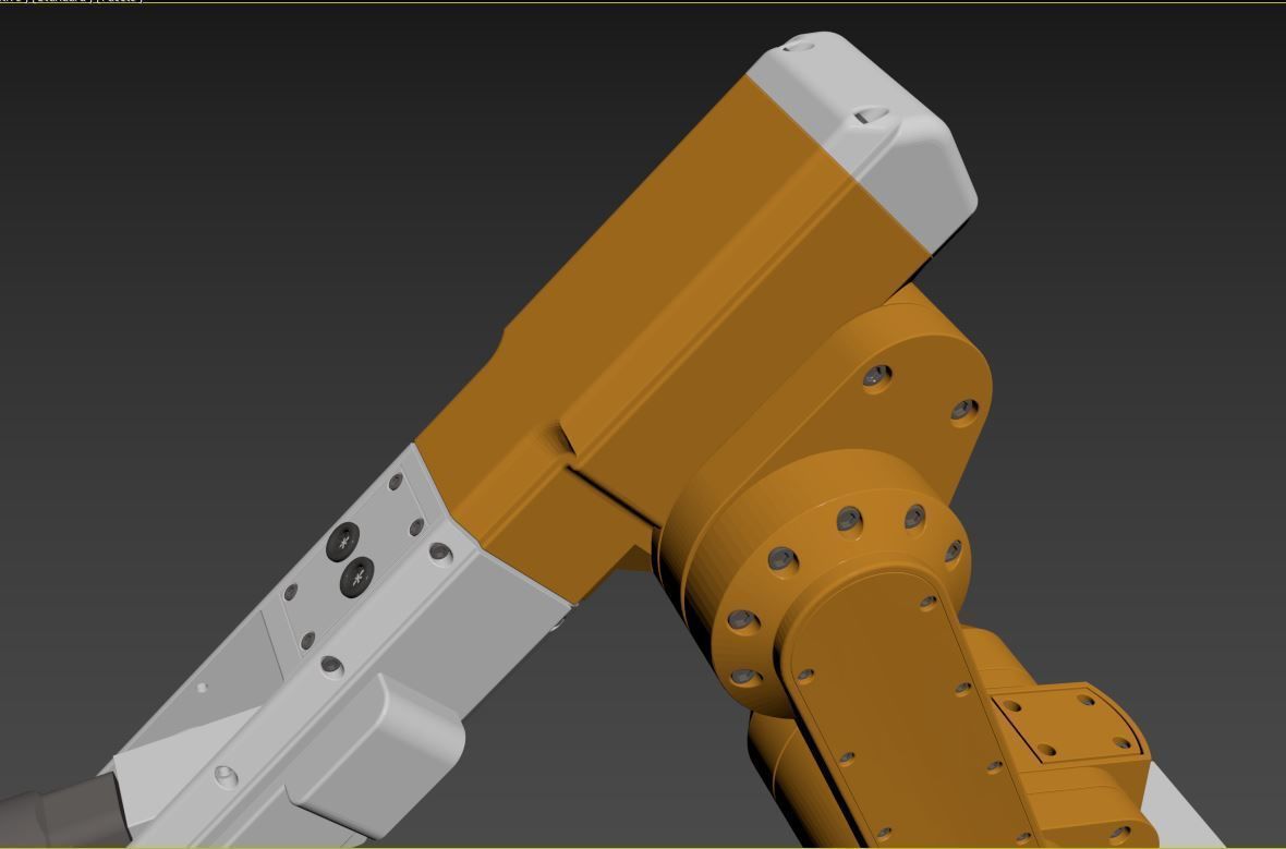 robotic arm 3D model_24
