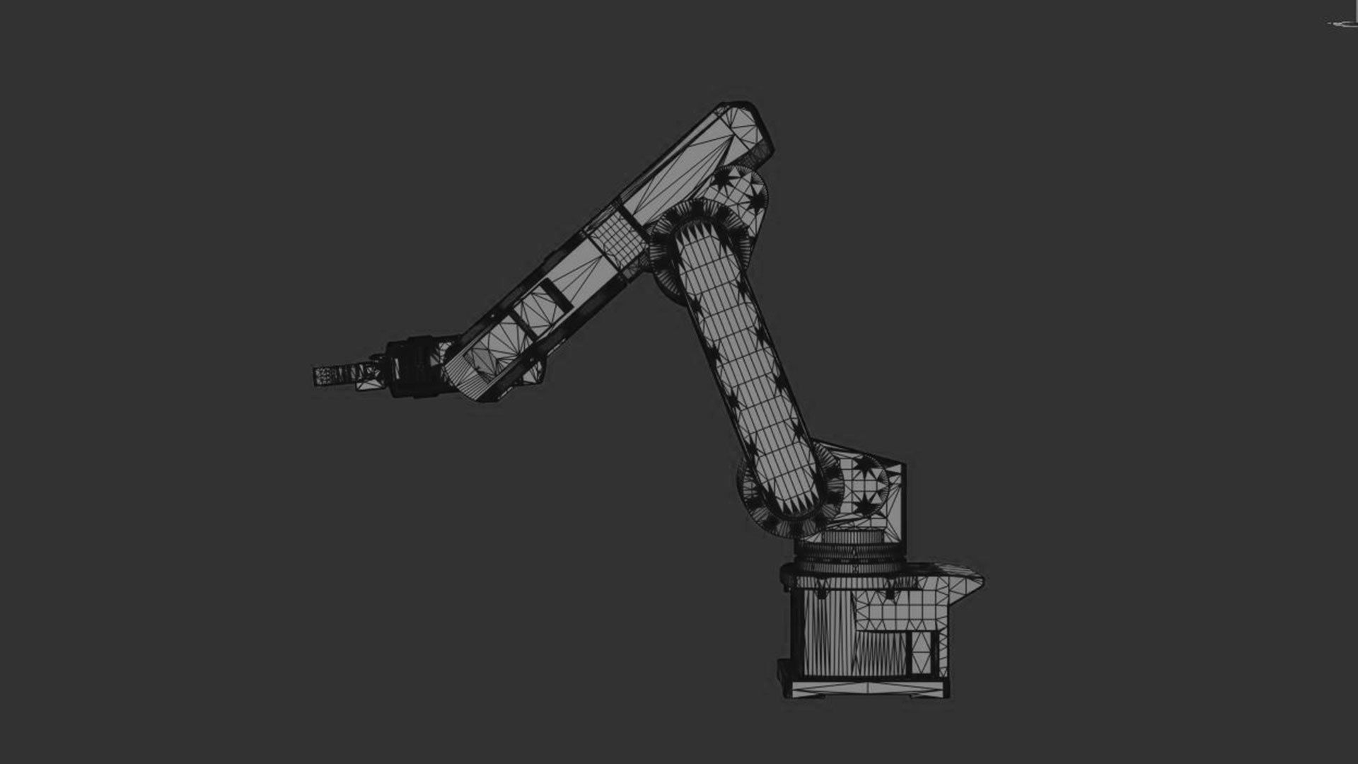 robotic arm 3D model_13