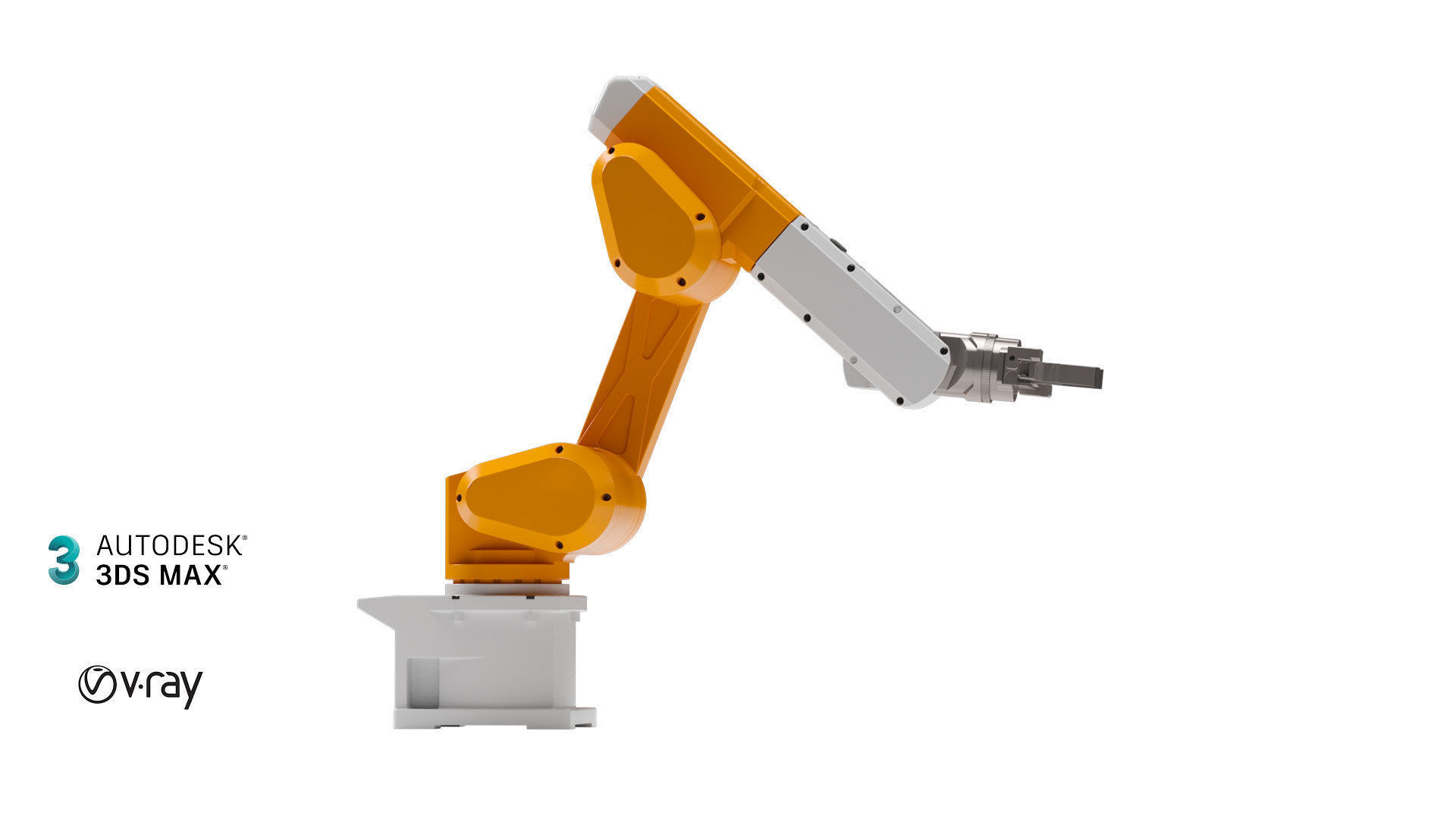 robotic arm 3D model_1