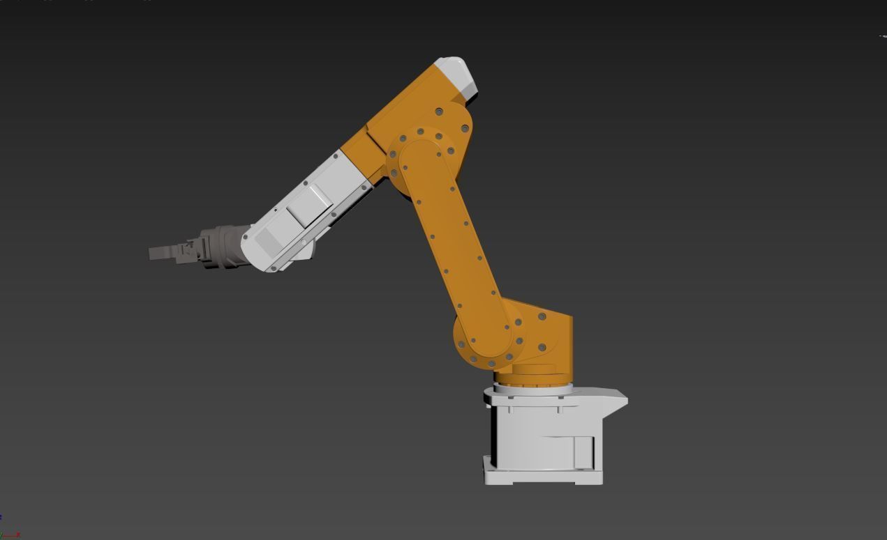 robotic arm 3D model_10