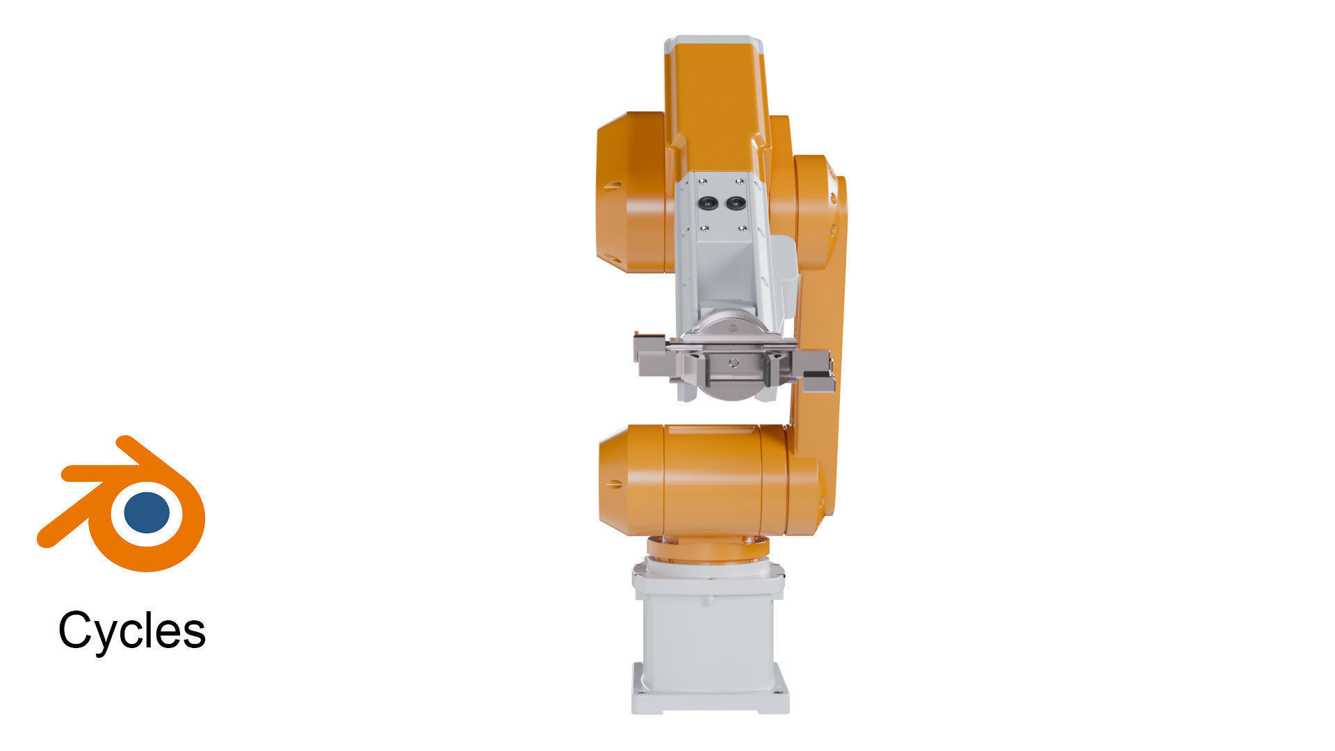 robotic arm 3D model_8