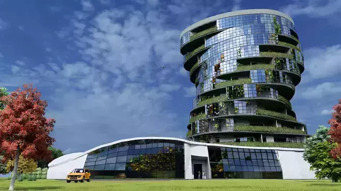 Lumion 12  Sports entertainment complex