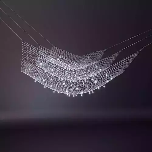 Lacrime del Pescatore Ingo Maurer light 3D model