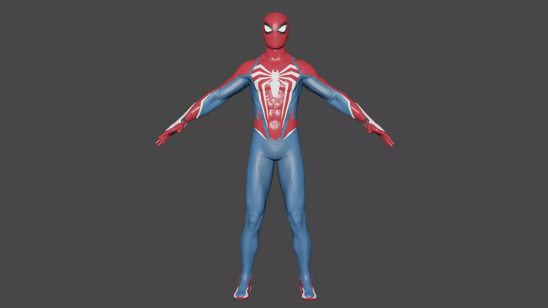 Spiderman Advanced Suit 3D model_0