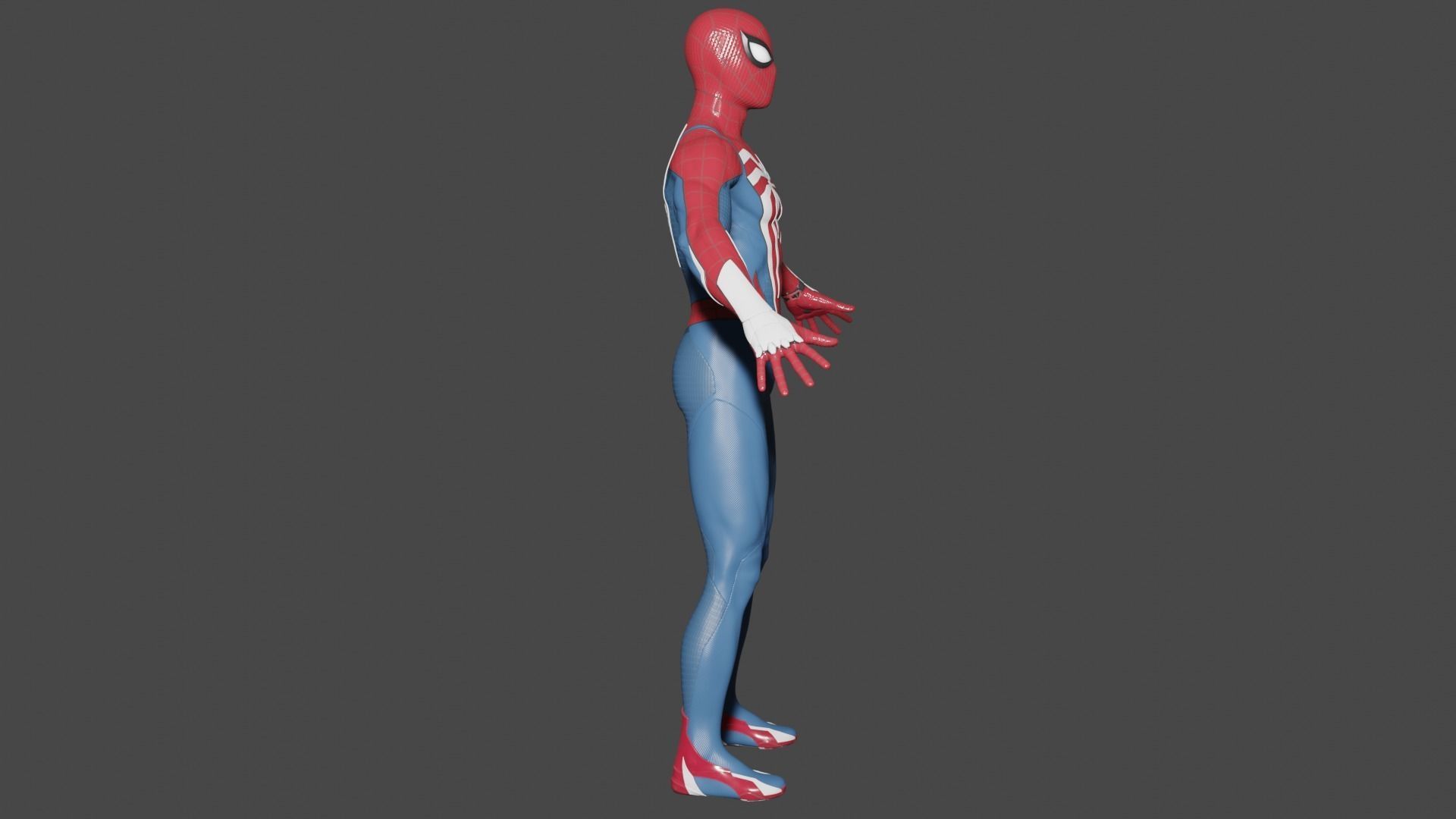 Spiderman Advanced Suit 3D model_2