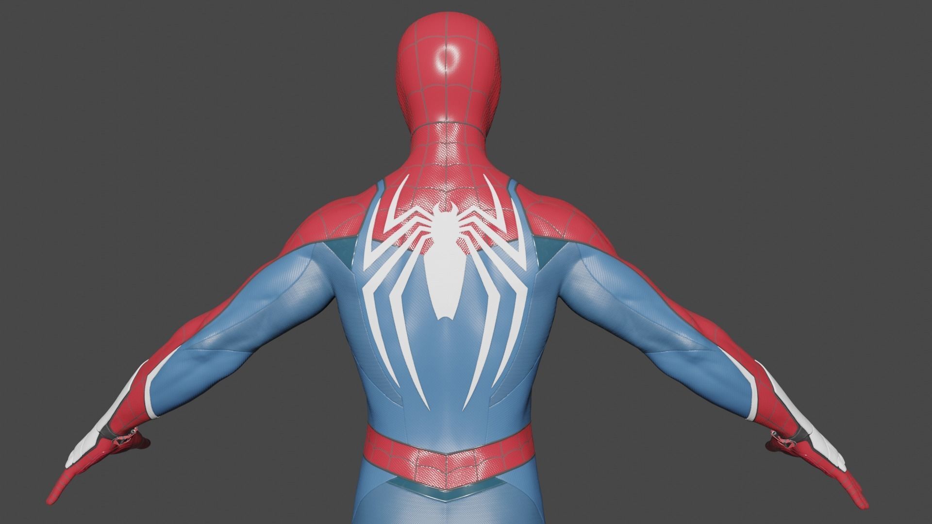 Spiderman Advanced Suit 3D model_5