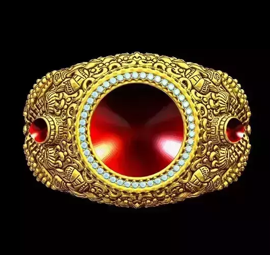 Ornament Signet Ring