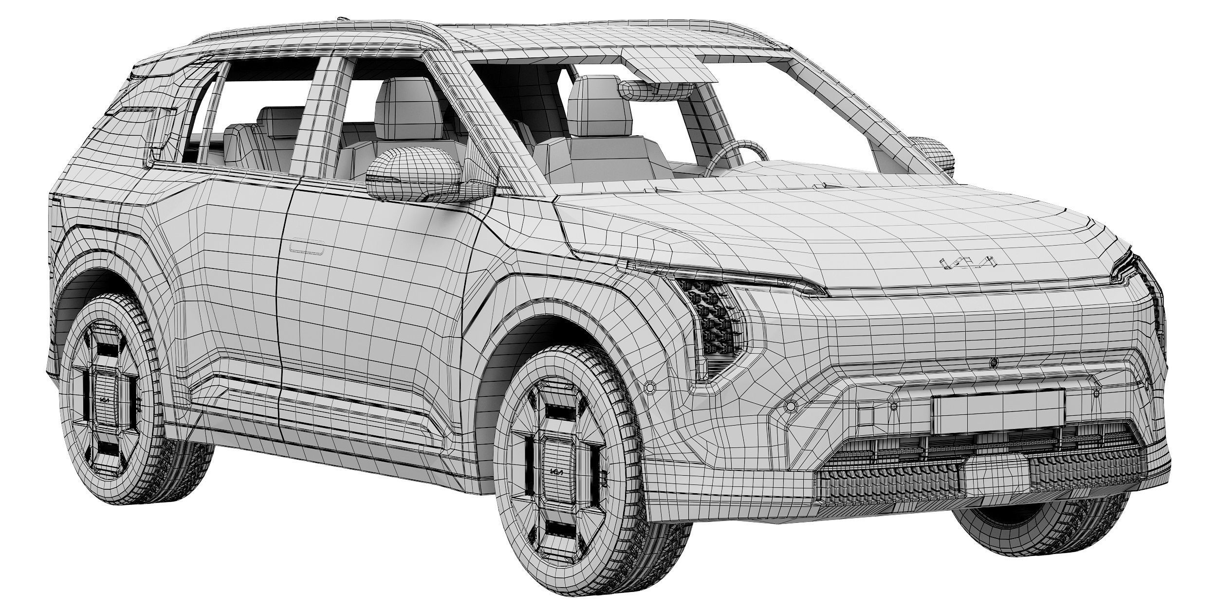 Kia EV3 3D model_14