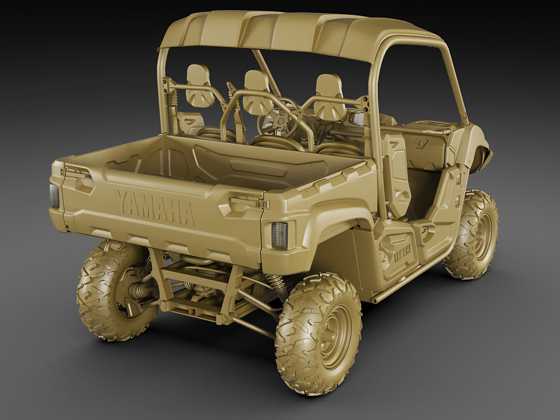 Yamaha Viking 3D model_21