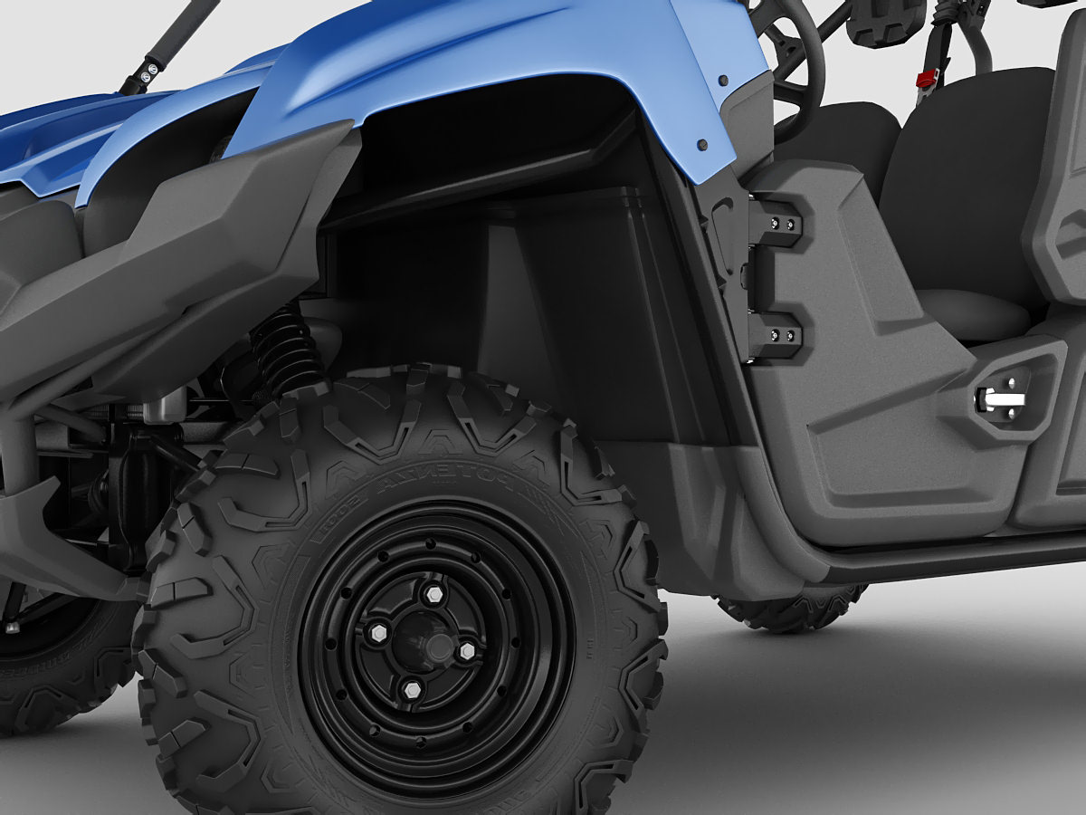 Yamaha Viking 3D model_9