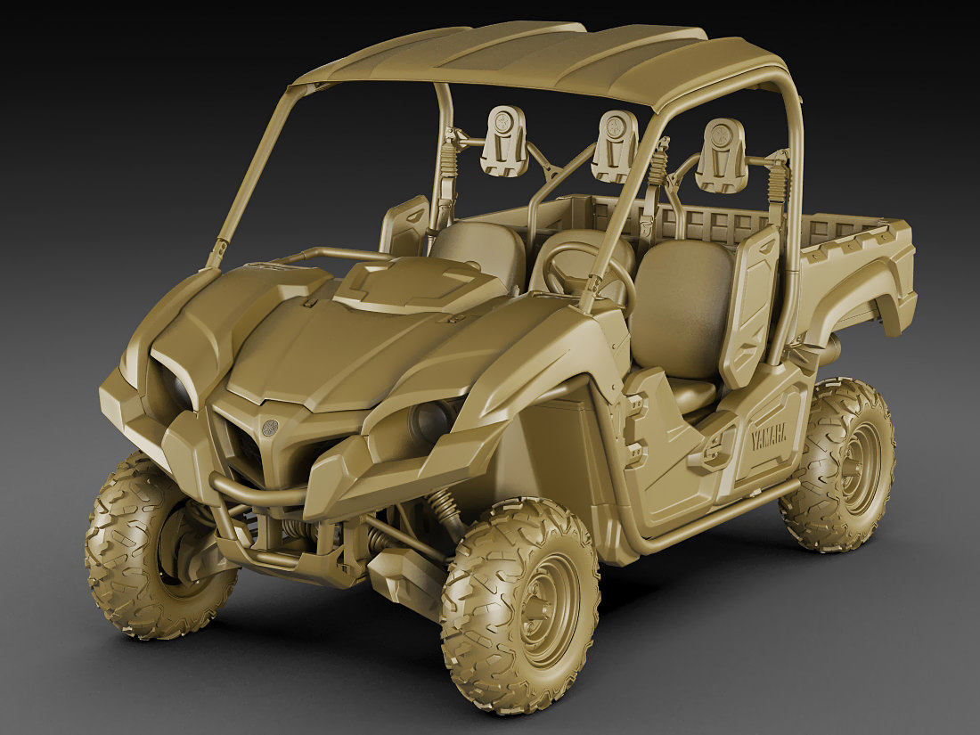 Yamaha Viking 3D model_20