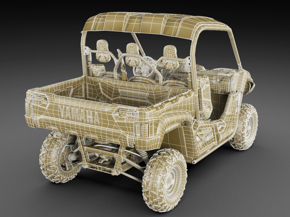 Yamaha Viking 3D model_26